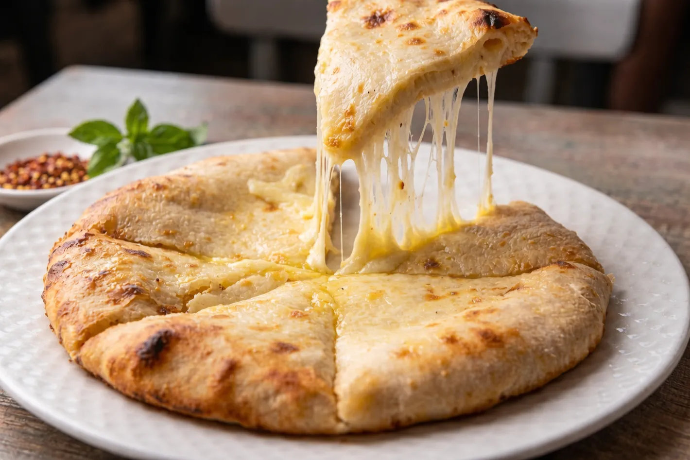 Mozzarella Cheese Naan at Bread & Biryani in Winnipeg, MB